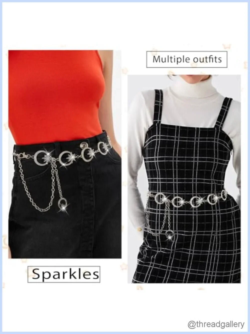 N/A sparkly rhinestone